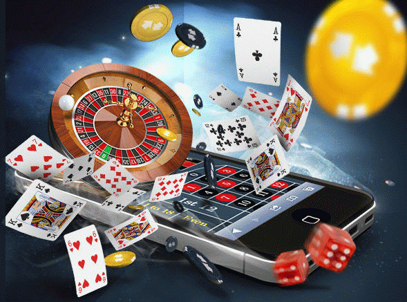 mobil tärningar kortlek marker roulettebord
